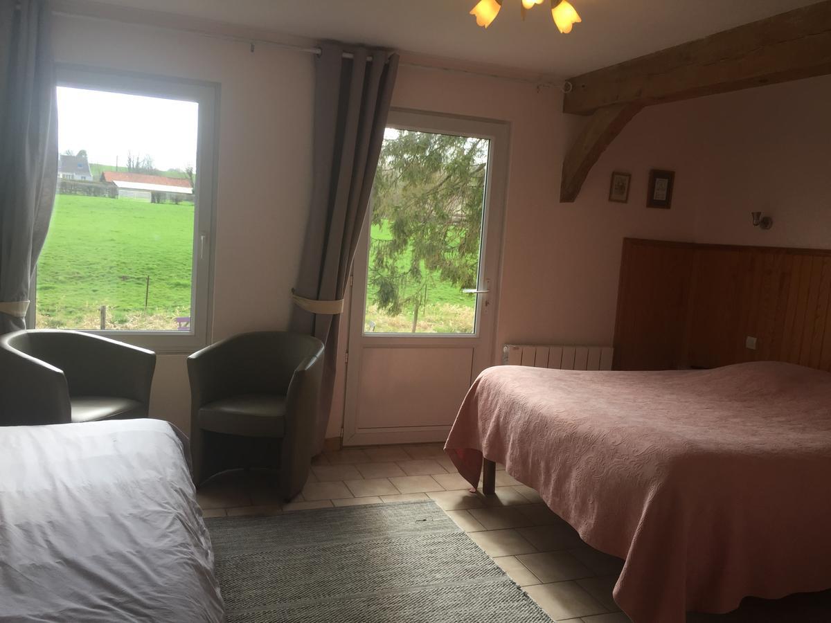 Chambres d'Hôtes la Riviérette Caours Esterno foto